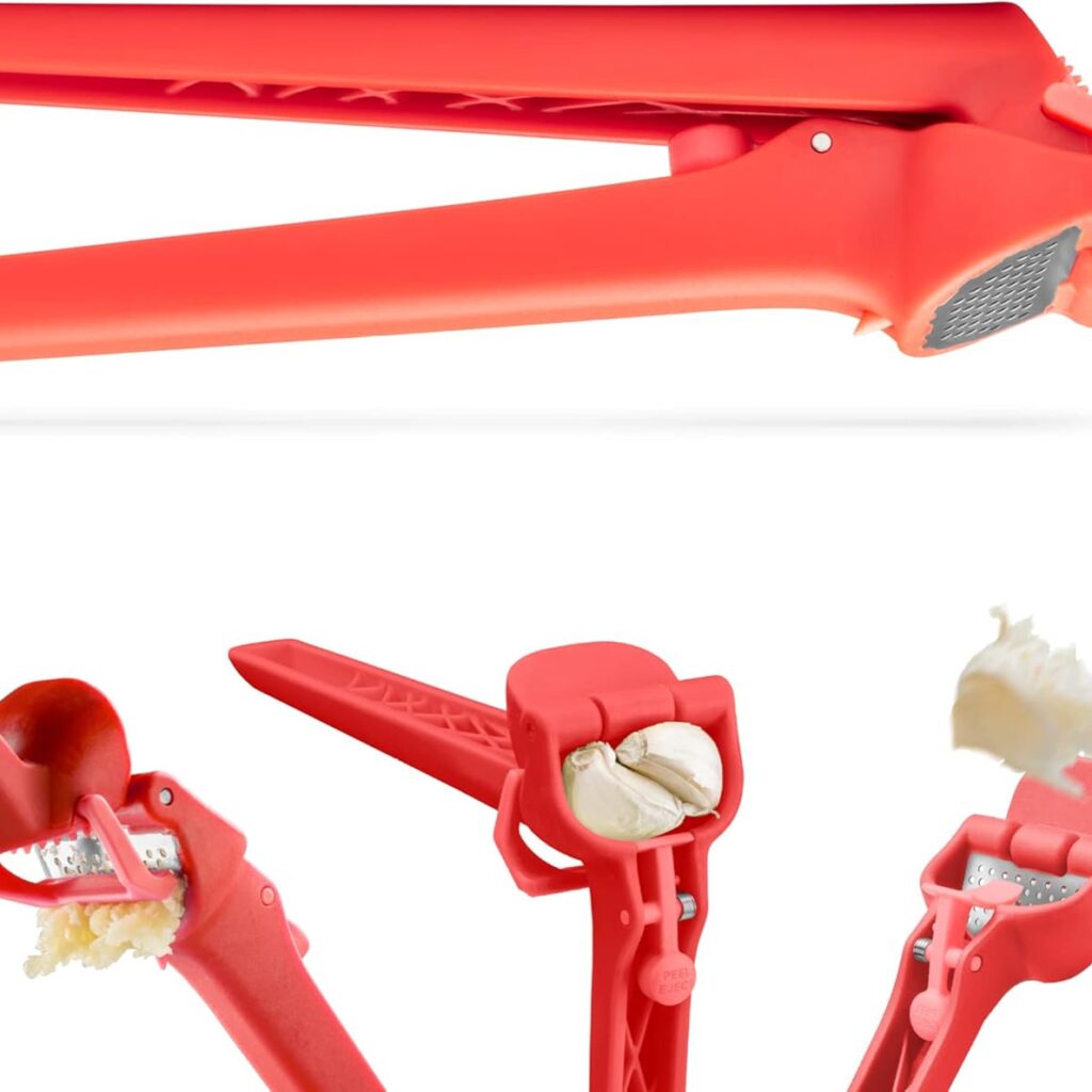 2-in-1 Garlic Press & Peeler