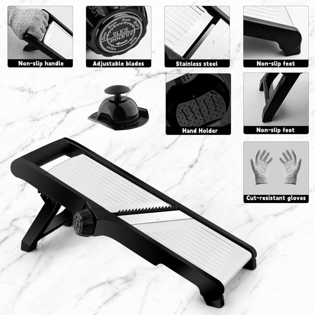 Adjustable Mandoline Food Slicer - Image 2
